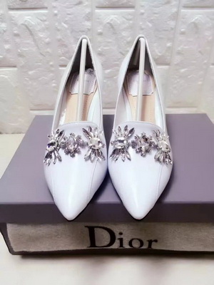 DIOR Shallow mouth kitten heel Shoes Women--009